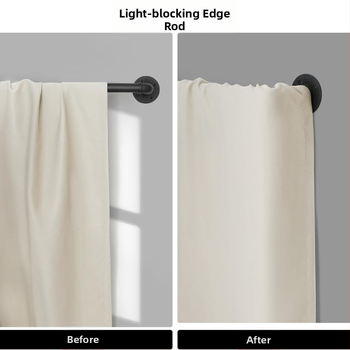 Užuolaidų lazdelė – Ištiesiama, Pramoninis / Skandinaviškas stilius, Anglies plienas, Pritaikoma, Licencijuota privatioji ženklas, Prekės ženklas: Ijiale