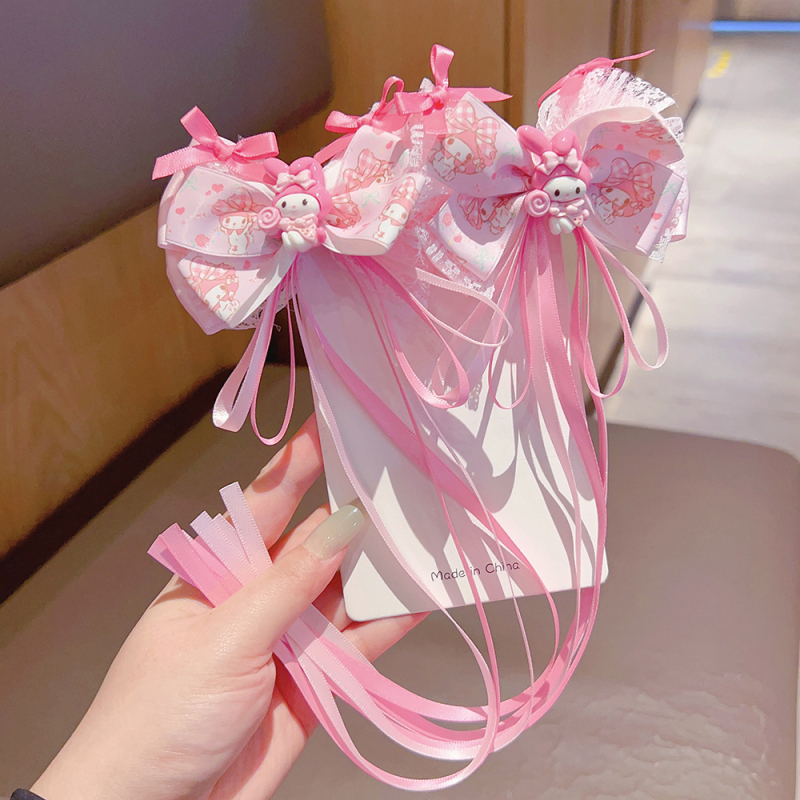 Fija za kosu s motivom Melody, vrpca od vrpce, klipsa, Sanrio licencirano, za djecu 3–10 godina