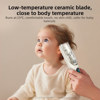 Yesido Vaikų plaukų kirpimo mašinėlė - Išimama, plaunama kirpimo galvutė, Įkraunama, Be šepetėlių variklis, Keraminiai peiliai, Atspari vandeniui, Žemas triukšmas