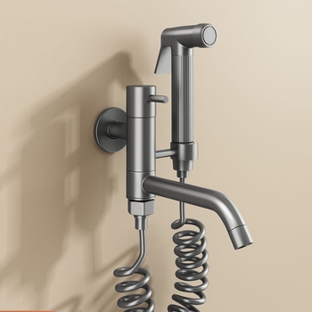 Моп-пул смесител за басейн, меден корпус, двойна конструкция, отвиване с гаечен ключ, повърхност: печено боядисано покритие, модерен стил