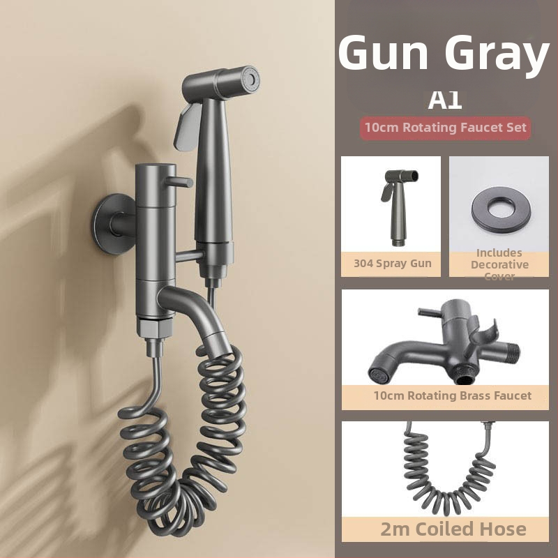 Mopa pool krāns no vara, duplex konstrukcija, atvērums ar atslēgu, cepjamā pārklājuma virsma, mūsdienīgs stils