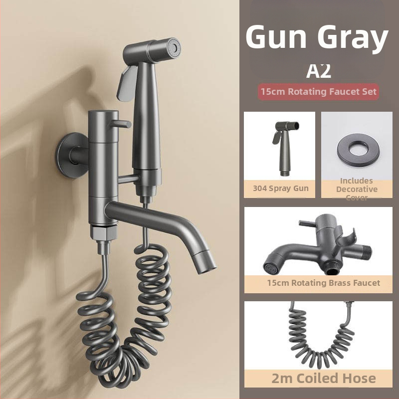 Mopa pool krāns no vara, duplex konstrukcija, atvērums ar atslēgu, cepjamā pārklājuma virsma, mūsdienīgs stils