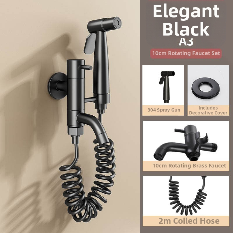 Mopa pool krāns no vara, duplex konstrukcija, atvērums ar atslēgu, cepjamā pārklājuma virsma, mūsdienīgs stils