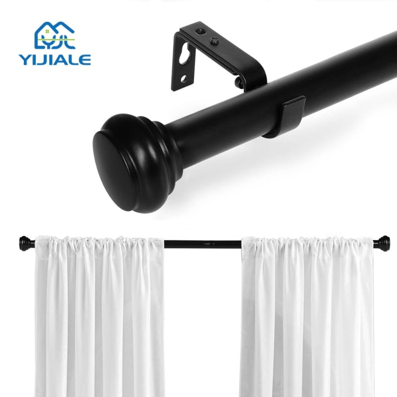 Držač zavjesa od smole, debeli i tih, teleskopska rimska šipka s višestrukim spojem; prilagodljivo od Yijiale (ovlaštena privatna marka)