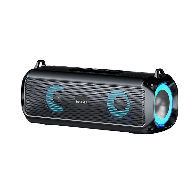 Prijenosni Bluetooth zvučnik s subwooferom i svjetlom, BT 5.0, ukupna snaga 10W, 20Hz-20kHz, domet 15 m, ugrađena baterija 800–1000mAh