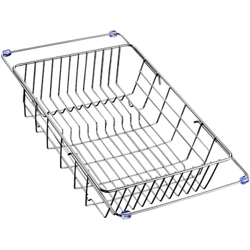 Телескопична кошница за отцеждане в мивката – 304 неръждаема стомана, Произход: Уензоу, Тегло ≈ 1 кг, Стил: Светъл лукс