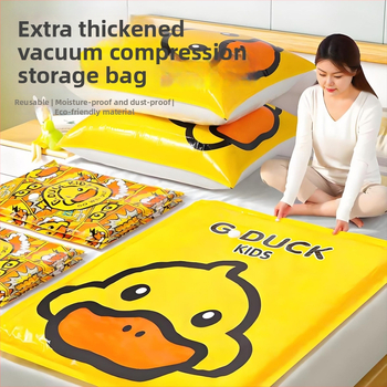 Vakuuma kompresijas soma segām un drēbēm ar pumpu — Modelis 1313, PA+PE materiāls