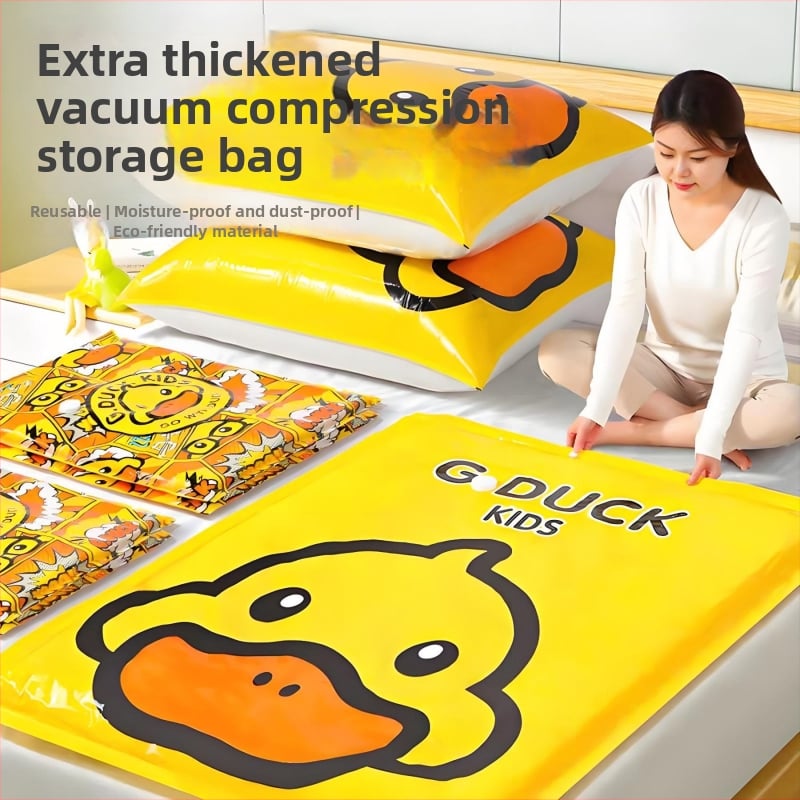 Vakuuma kompresijas soma segām un drēbēm ar pumpu — Modelis 1313, PA+PE materiāls