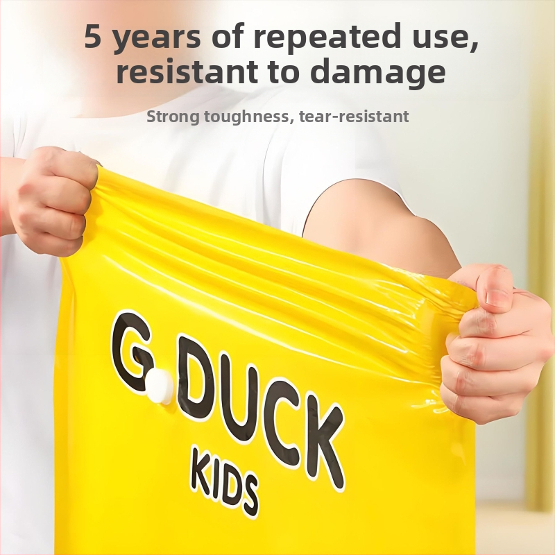 Vakuumkompressioonikott tekid ja riietele pumpaga — mudel 1313, PA+PE materjal