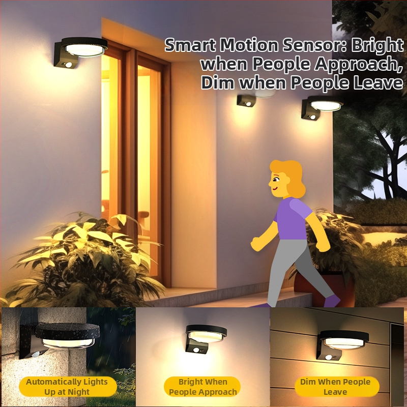 Planeto formos saulės jėgos lauko LED sieninė lempa su nuotolinio valdymo — 0,86 W LED, 3,7 V, veikimo laikas 6–12 valandų, Model XLTD-6106