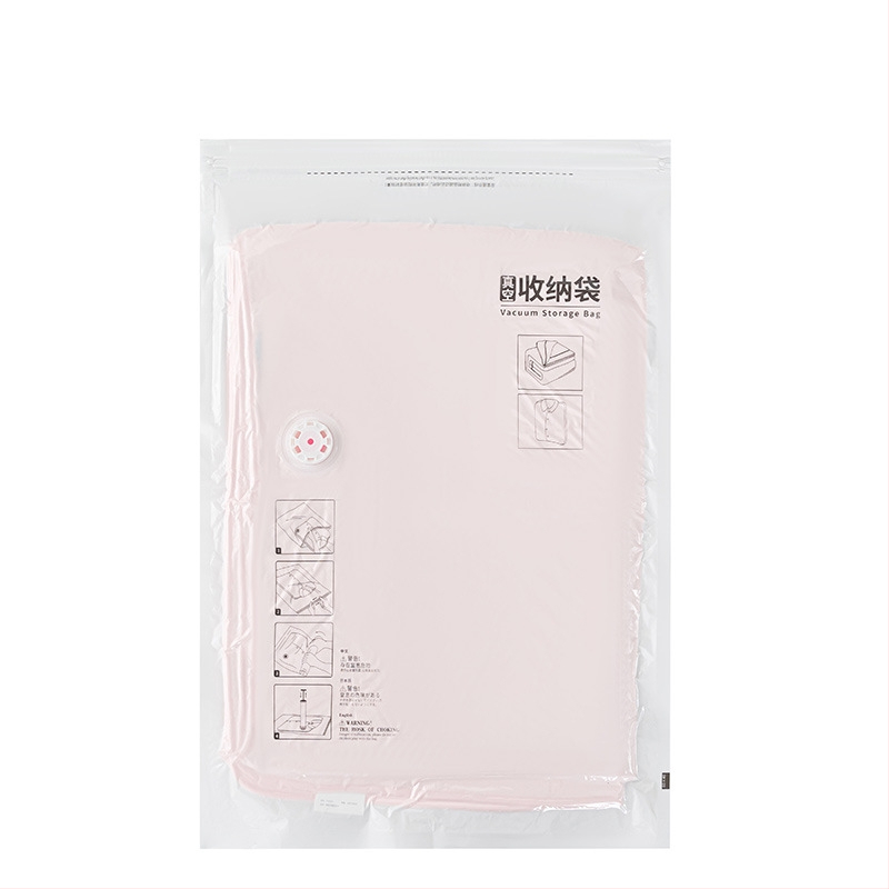 Kodu kasutamiseks mõeldud riiete vaakumkompressioonikott, millega on pump kaasas, PET+PE materjal, kompressioonikoti mudel