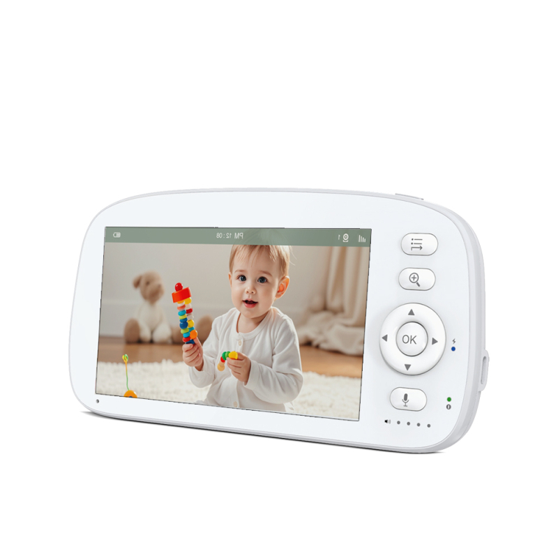 Έξυπνο Μόνιτορ Μωρού με Ασύρματη Κάμερα και Απομακρυσμένη Παρακολούθηση (Συσκευασία: 50 τεμ.; Εξουσιοδοτημένη Ιδιωτική Μάρκα: Ναι; Εισαγωγή: Όχι)