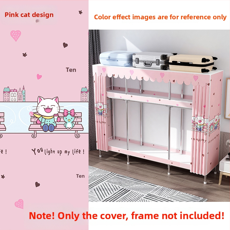 Poliészter-pamut anyagú gardróbvédőhuzat, modell 153, modern minimalist stílus, márka Zhaiyijia