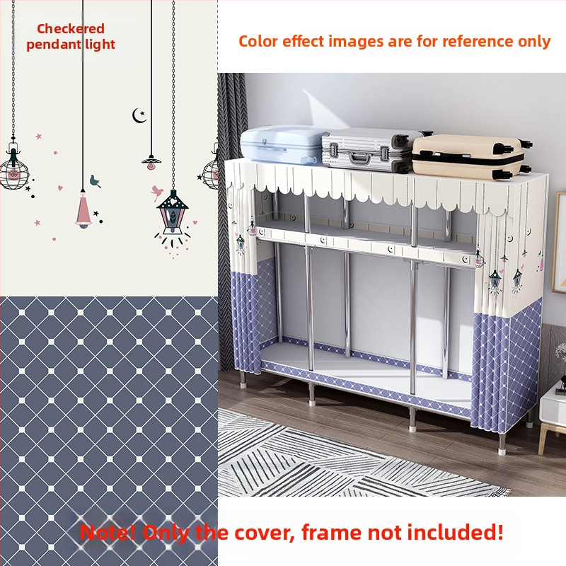 Poliészter-pamut anyagú gardróbvédőhuzat, modell 153, modern minimalist stílus, márka Zhaiyijia