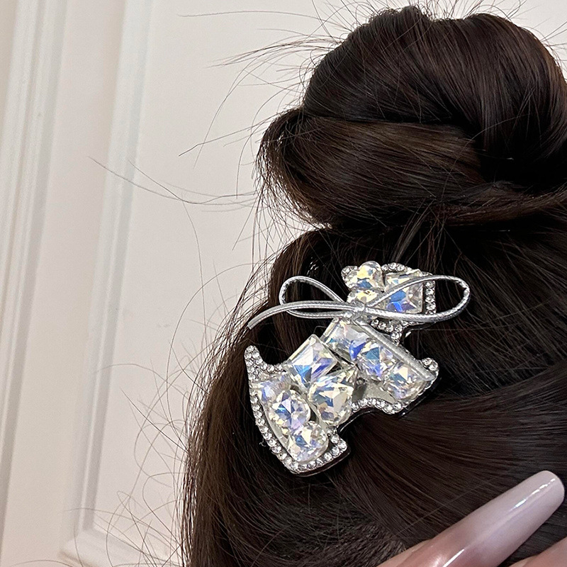 Juukseklips – käsitöö, rhinestones, bangs jaoks, feeriline stiil, Maca Baka