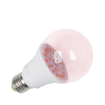 LED augimo lemputė augalams šiltnamiui, E27 lizdas, IP65 atsparus vandeniui, 18 LED, 220V, 30 000 valandų tarnavimo laikas