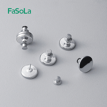 FaSoLa Магнитна закопчалка за завеси, цинкова сплав, без пирони, персонализируема