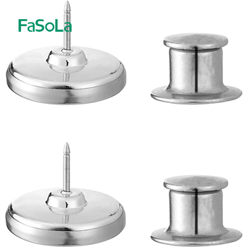 FaSoLa Магнитна закопчалка за завеси, цинкова сплав, без пирони, персонализируема