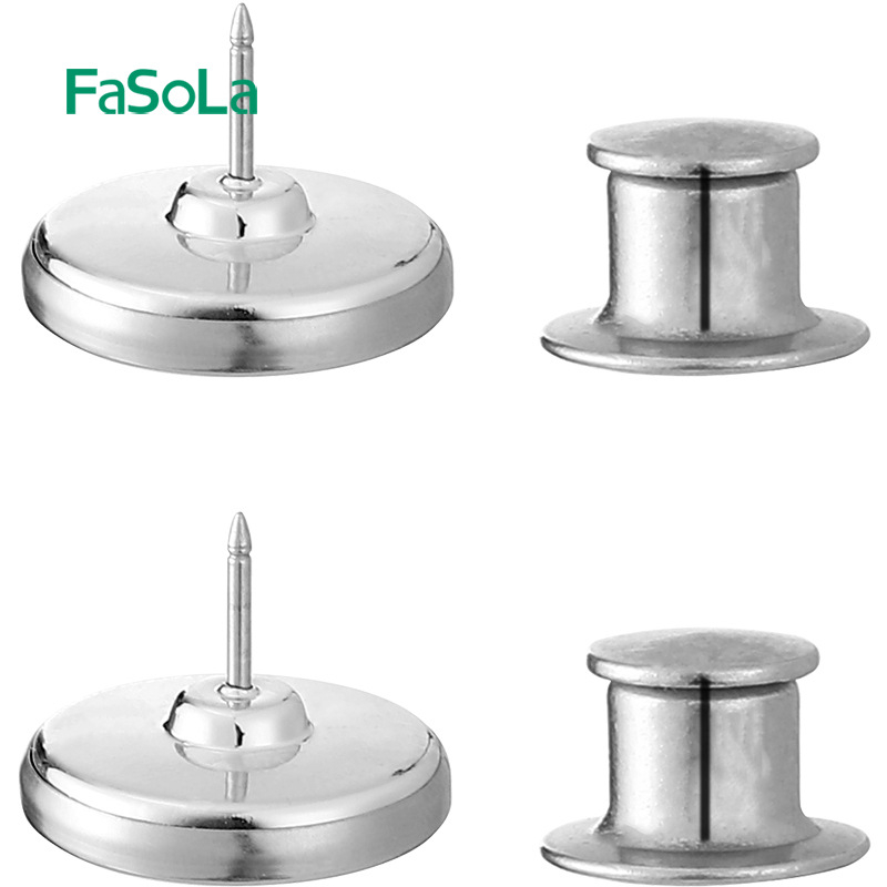 FaSoLa Магнитна закопчалка за завеси, цинкова сплав, без пирони, персонализируема