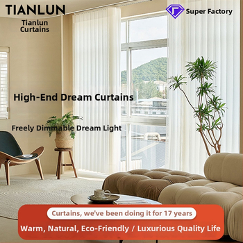 Užuolaidos balkonui ir svetainei, poliesteris, pusšviesos 40–70%, šiuolaikinis minimalistinis stilius