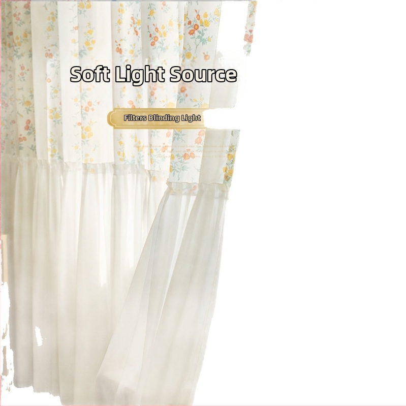 Dengtuo poliesterinė permatoma užuolaida — skaidri, lengvas prabangos stilius, tinkama svetainei, miegamajam ir balkonui