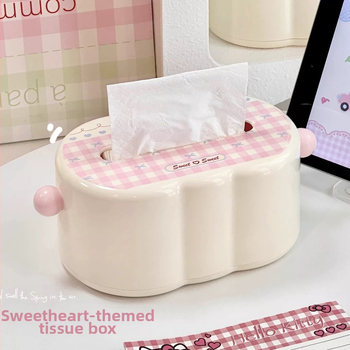 Shunran Servetėlių dėžutė - šiuolaikiškas paprastas dizainas, plastikas, modelis 1067, daugiafunkcinė, tinkama automobiliui, svetainei ir voniai