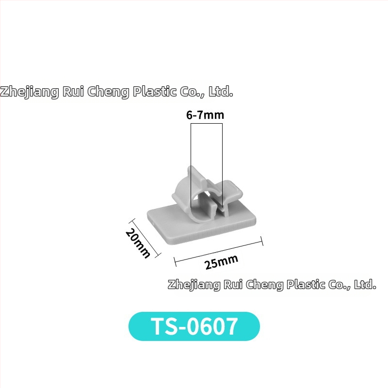 Suport adeziv pentru cabluri TS0607891012141618 pentru gestionarea cablurilor - Jin Ruicheng