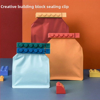 Virtuvės sandarinimo klipsas, 4 komplektas, be logotipo, šiuolaikinis minimalistinis dizainas, tinka kaip dovana naujam namui