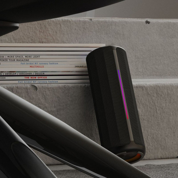 Difuzor Bluetooth cu două difuzoare, baterie încorporată 1200–2000mAh, 10W putere, Bluetooth 5.3, rază de acțiune 10 m