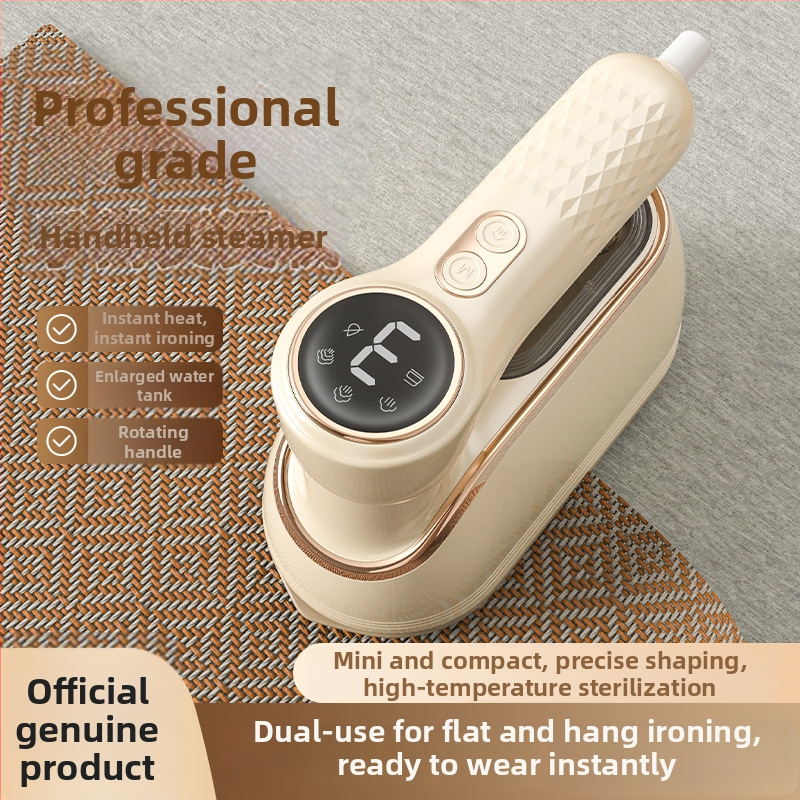 Käsikäes kasutatav riiete aurutaja, 1200W, roostevabast terasest mahuti (<0,8 l), ≤36V, kolm temperatuurirežiimi, vahelduvvoolu toide