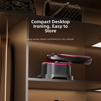 Rokas drēbju tvaika gludināšanas iekārta, portatīva ar 3 temperatūras iestatījumiem, alumīnija liešanas tvertne, 110/220V AC barošana, tilpums zem 0,8 L