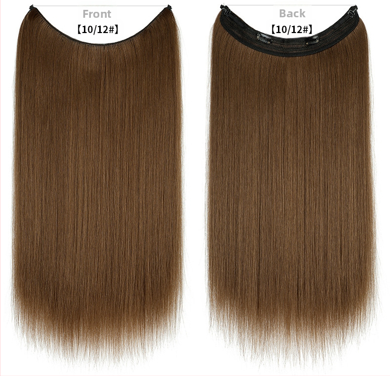 Moteriška plaukų peruka su tiesiais plaukais, aukštos temperatūros pluoštas, modelis su tinkline juosta, galima dažyti