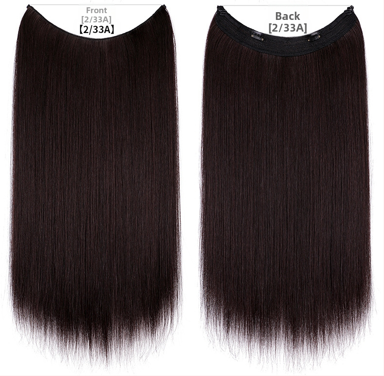 Moteriška plaukų peruka su tiesiais plaukais, aukštos temperatūros pluoštas, modelis su tinkline juosta, galima dažyti