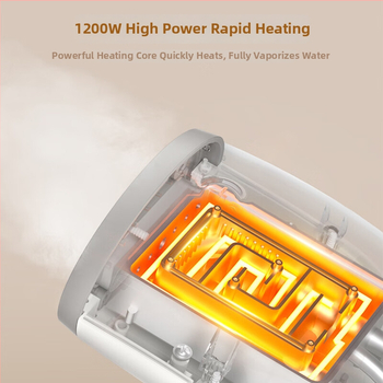 Drēbju tvaika gludināšanas ierīce ar dubultu mehānisku attālināto vadību; automašīnas barošana; 1200W; tilpums 1,9–2,2 l; otra temperatūras iestatījuma pakāpe