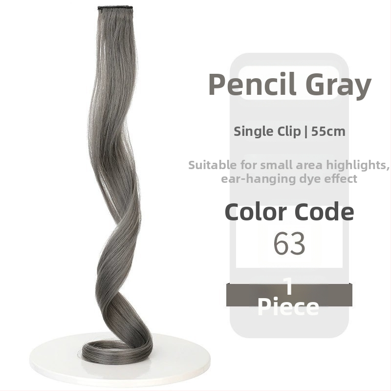 Перука за жени с дълги къдрави кичури, клип-ин, обемна, може да се боядиса, термоустойчива синтетика