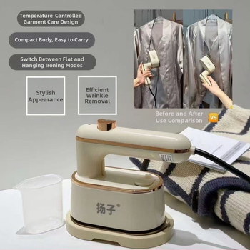 Pārvietojams tērpu tvaika gludināmais – rokas, mājas lietošanai, 1200W, 111–240V, tvertne ≤0,8 L, saliekams, 3 temperatūras līmeņi