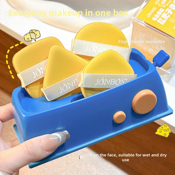 Pamatgrims sūklis ar dubultu lietošanu (sausais/mitrais), hidrofilais bezlateksa materiāls, trīsstūraina un pilienveidīga forma, 6 gab. Jiaoposi komplekts