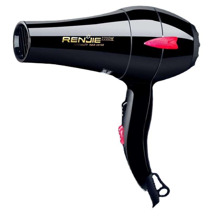 Renji 827 Στεγνωτήρας Μαλλιών 2200W - Θερμό και Ψυχρό Αέρα, Κινητήρας Με Βούρτσες, ABS Κέλυφος, 220V