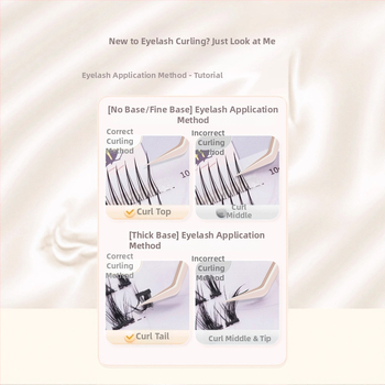 Sandi yipin kunstlike ripsmete pintsetid, 7-kujuline, sulgklips, roostevaba teras