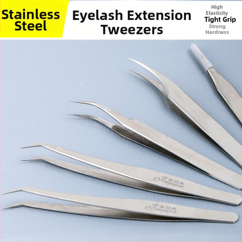 Ripsmete pintsetid roostevabast terasest, terav ots, meditsiinilise kasutusega