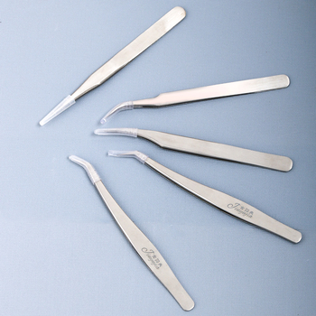Pinceta za trepavice od nehrđajućeg čelika, šiljasti vrh, medicinska uporaba