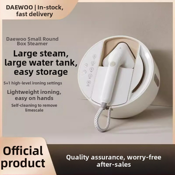 Daewoo Roku tērpu tvaika gludināšanas ierīce – USB barošana, 2180W, 0.8L tilpums, saliekama, 5+ temperatūras līmeņi