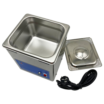 Ultrazvučna jedinica za čišćenje od nehrđajućeg čelika, s jednom glavom, kapacitet 1,8 L, 50 kHz, snaga 50 W