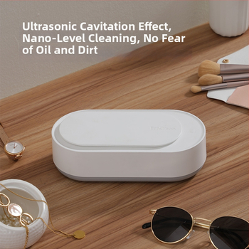 Curățător ultrasonic pentru bijuterii și ceasuri GA03, alimentare USB, capacitate 301–500 ml, putere 10 W, bază HIPS+ABS