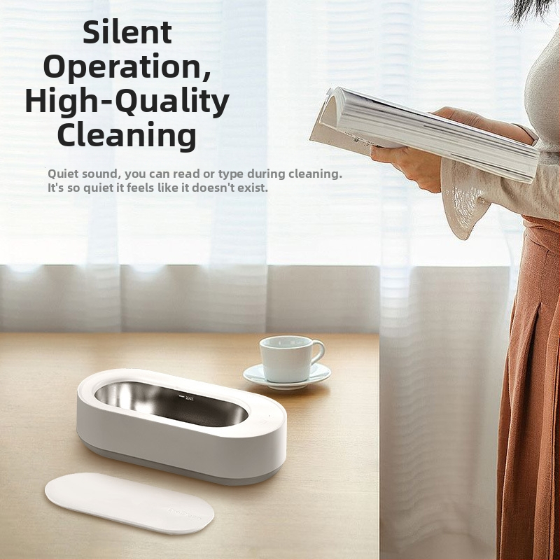 Curățător ultrasonic pentru bijuterii și ceasuri GA03, alimentare USB, capacitate 301–500 ml, putere 10 W, bază HIPS+ABS