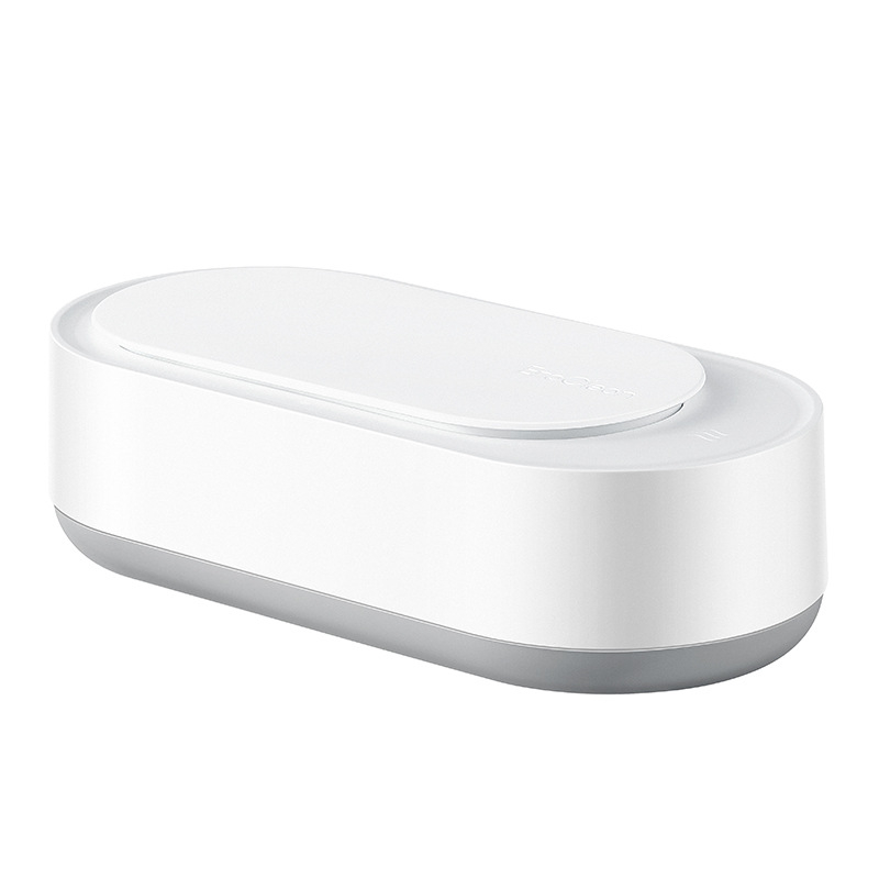 Curățător ultrasonic pentru bijuterii și ceasuri GA03, alimentare USB, capacitate 301–500 ml, putere 10 W, bază HIPS+ABS