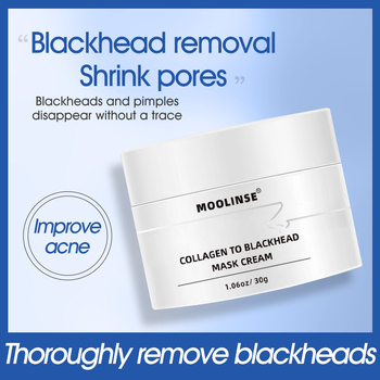 Kolageninė nosies kaukė nuo juodųjų dėmių – šveitimas, porų susiaurinimas, juodųjų dėmių šalinimas – T zonos priežiūra