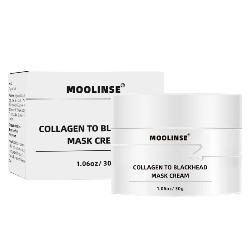 Kolageninė nosies kaukė nuo juodųjų dėmių – šveitimas, porų susiaurinimas, juodųjų dėmių šalinimas – T zonos priežiūra