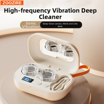 Kaasaskantav mini elektriline kontaktläätsede puhastusmasin — mehaaniline töö, USB toiteallikas, 5 V, 5 W, maht kuni 300 ml