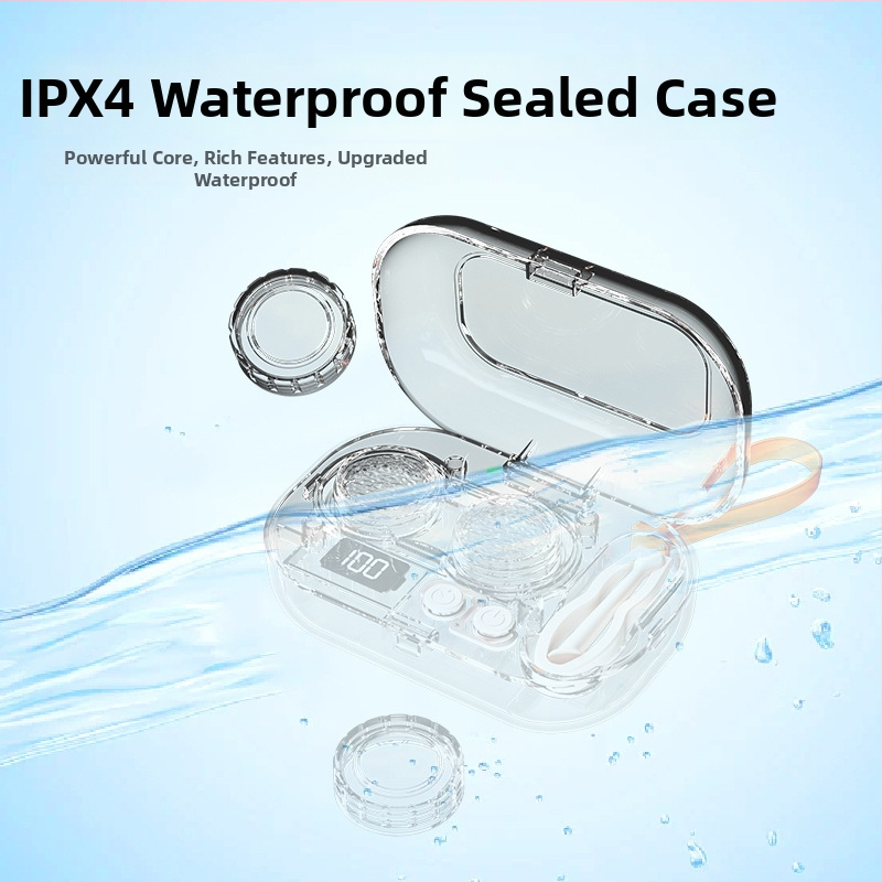 Nešiojama mini elektrinė dėžutė kontaktinių lęšių valymui — mechaninis veiksmas, USB maitinimas, 5 V, 5 W, talpa iki 300 ml